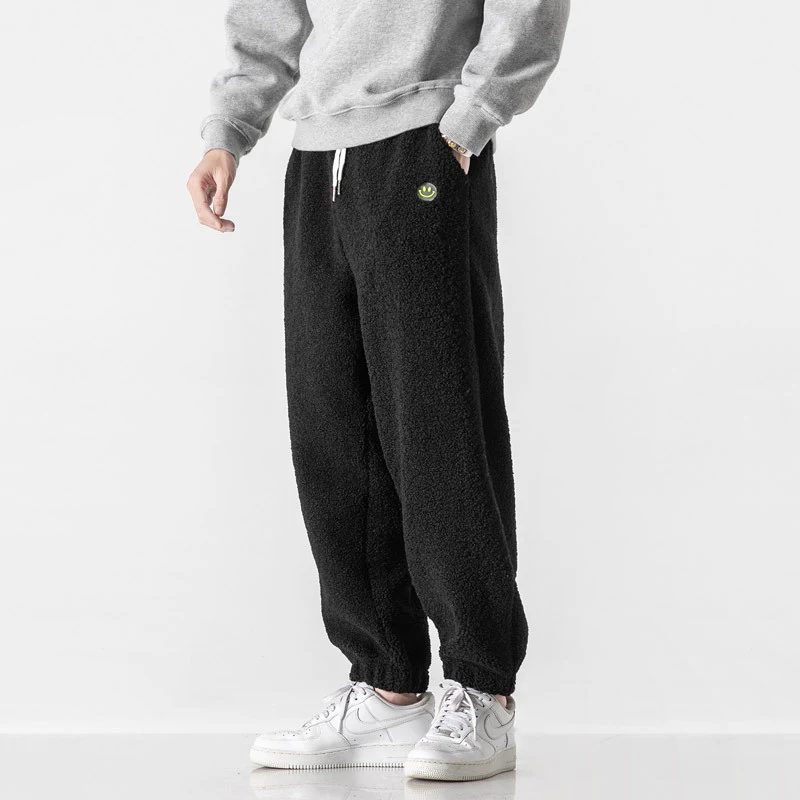Title 2, Loose Girdled Feet Plus Velvet Thickened Pant