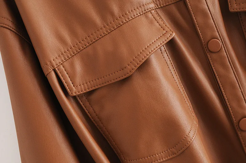 Title 12, All-match womens leather clothing for timeless...