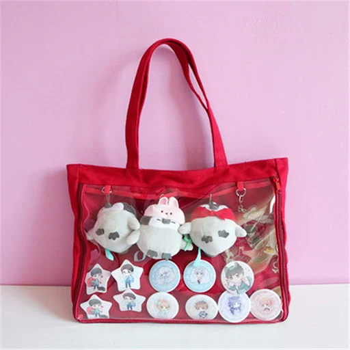 Title 3, Japanese Bento Bag Transparent Single-sided Can...