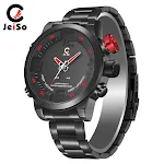 Multifunctioneel LED-sport horloge met dubbel display en waterdicht. Houd tijd, datum en activiteiten bij. Ideaal voor sport en buitenavonturen. — foto 8