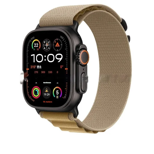Title 8, Nylon Loopback Strap for Watch6 7 8 9 and S10Ul...