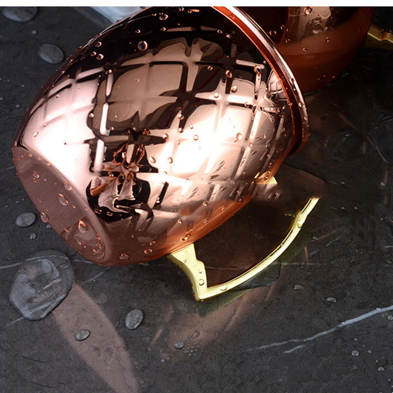 Moscow Mule Cup Copper-plated Hammer Point Enjoy your cocktails. Durable and elegant design for a refreshing and authent — photo 6