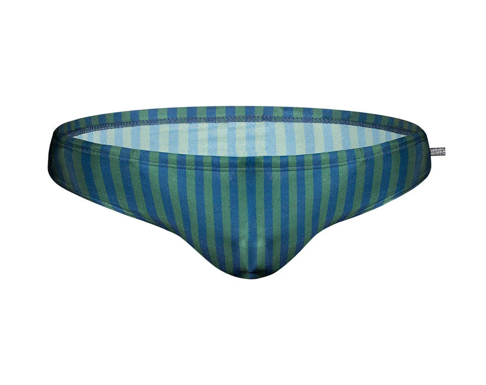 Title 9, Sexy striped swim trunks for men, stylish desig...