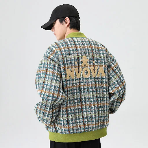 Title 3, Embroidered Street Cardigan Couple Jacket Tops,...