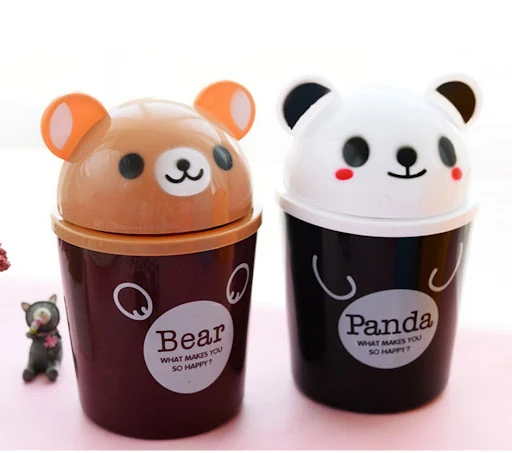 Title 2, Hot Sale Cartoon Waste Bin! Mini Creative Cover...