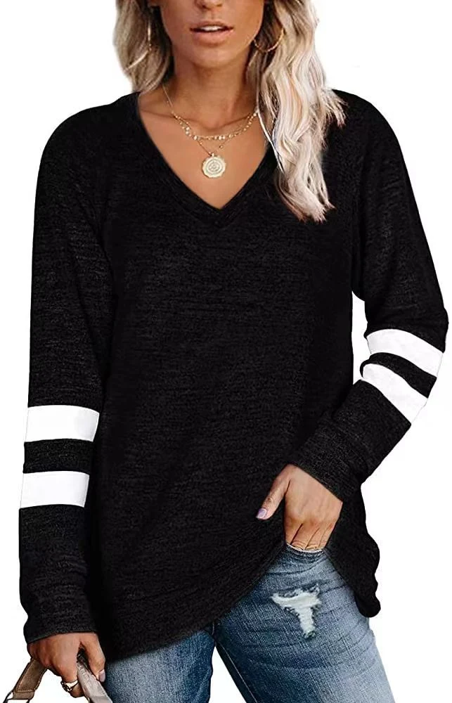 Title 3, T-shirt casual nuova vestibilità ampia da donna