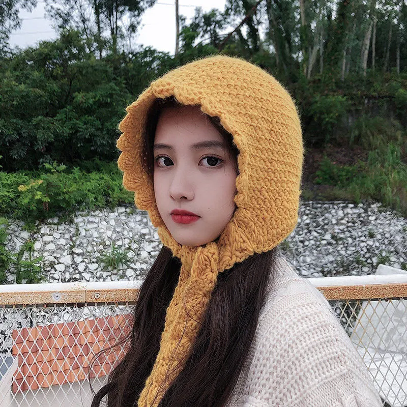 Title 4, Womens Warm Korean Style Woolen Hat