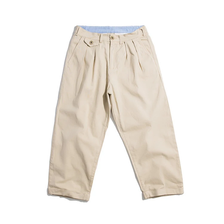 Heren Casual Broek voor de Herfst Daily Tide. Comfortabel en stijlvol voor dagelijks gebruik. Perfect voor het herfstseizoen. — foto 5