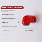 Small red with adjustable swit