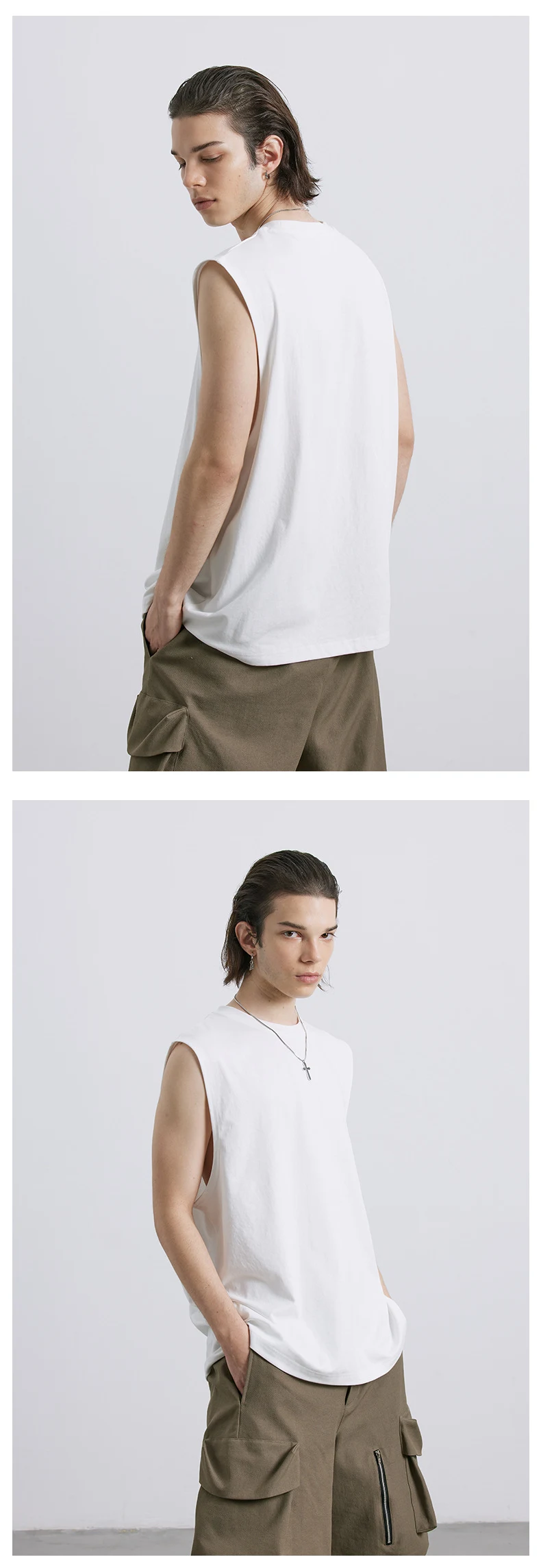 Title 7, Unisex tanktop, sneldrogend, ademend, ronde hal...