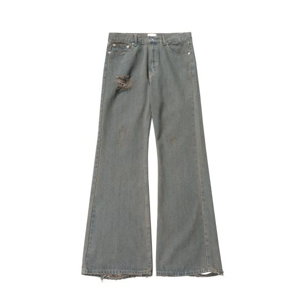 Title 2, High Street Retro Washed Loose Wide Leg Slightl...