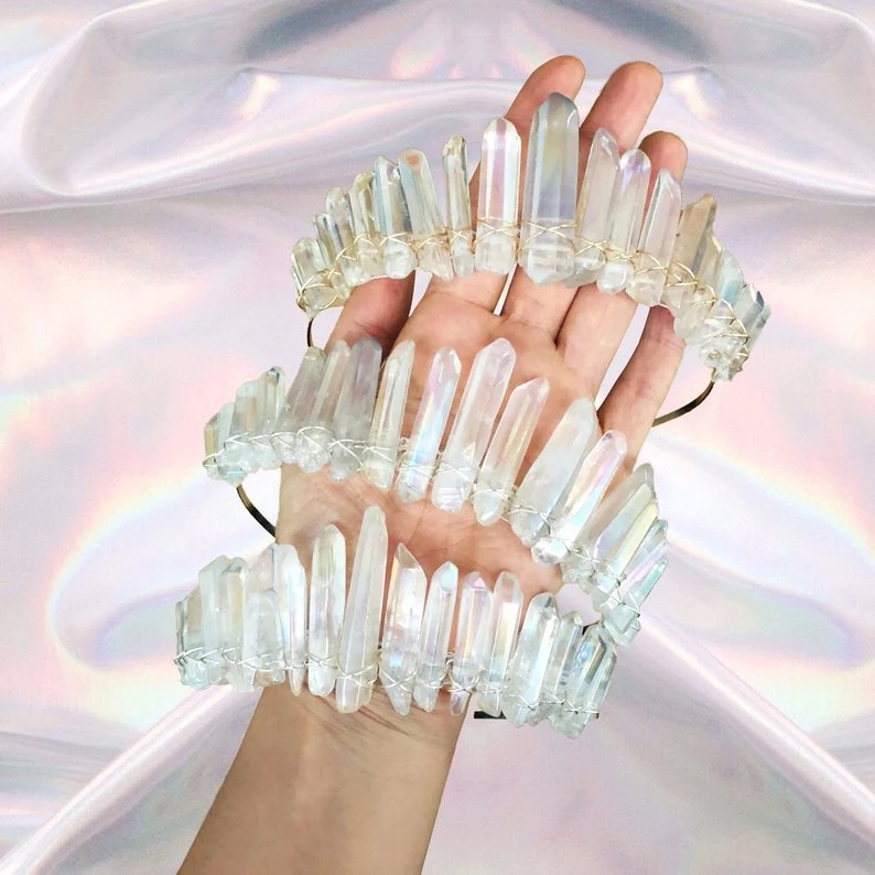 Title 4, Crown Headband Hair Accessories Bridal Headband...