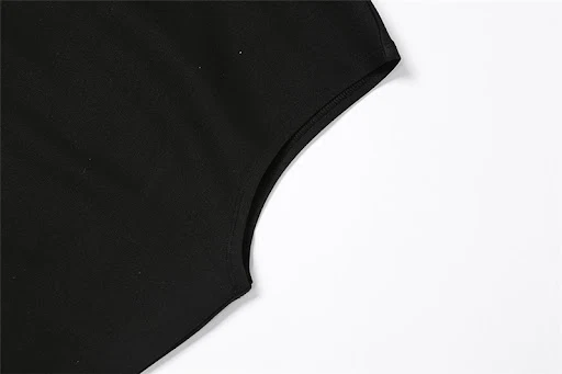 Title 4, Damen Fashion Ärmelloses Kleid Rundhals-Anhänge...
