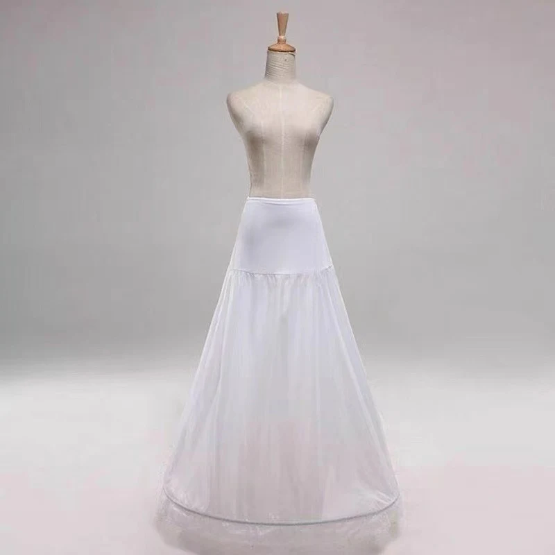 Saia A-Line de uma circunferência com suporte interno para cintura e anágua, proporcionando elegância e conforto. — foto 5