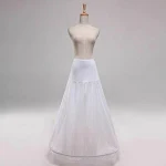Saia A-Line de uma circunferência com suporte interno para cintura e anágua, proporcionando elegância e conforto. — foto 5
