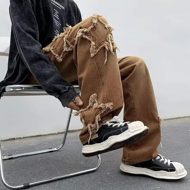 Pantalones Vaqueros Juveniles Moda Lavado Cómodos y Estilosos Jeans Para Niños y Adolescentes Perfectos Para Uso Diario y Actividades Divertidas — foto 1
