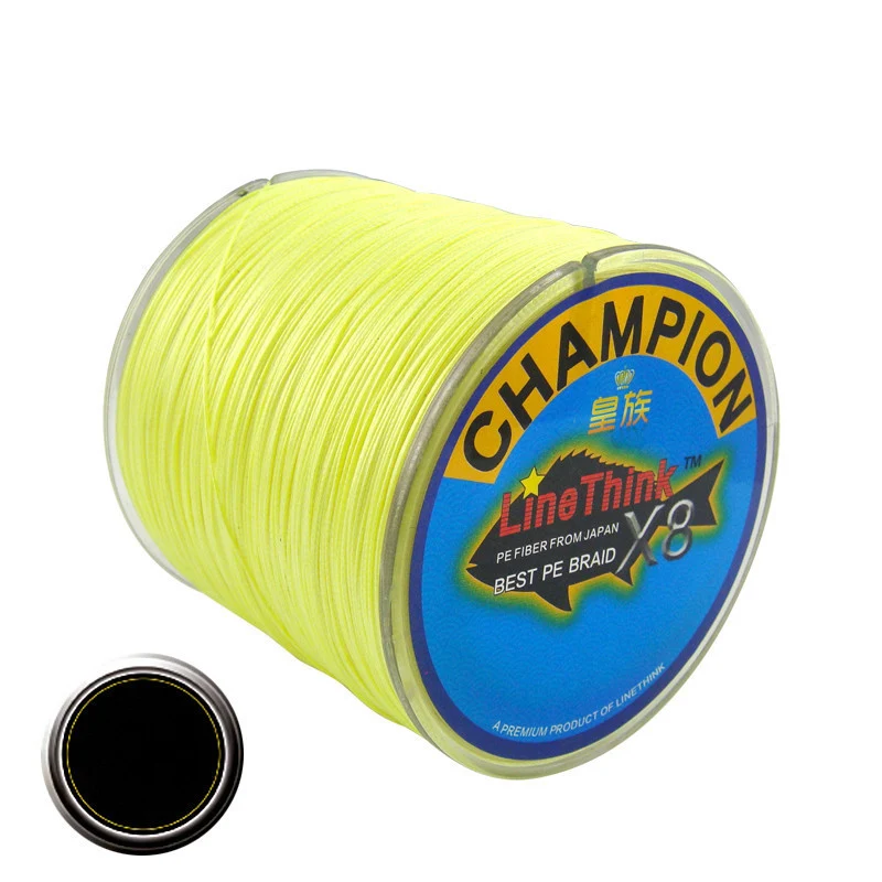 Title 5, Linha de pesca trançada PE de 8 fios, 500m. Alt...