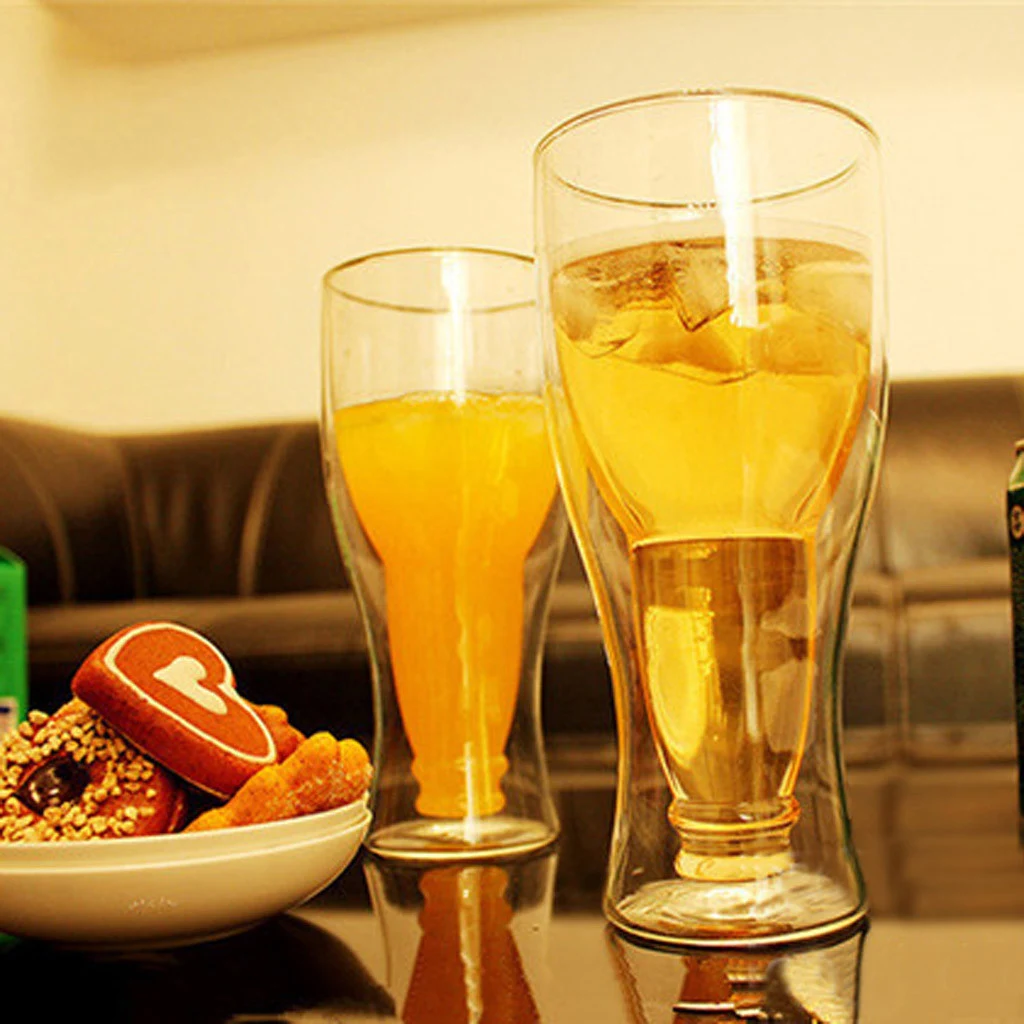 Double your beer enjoyment with this sturdy and durable double beer mug. Perfect for sharing or for extended individual — photo 5