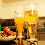 Double your beer enjoyment with this sturdy and durable double beer mug. Perfect for sharing or for extended individual — photo 5