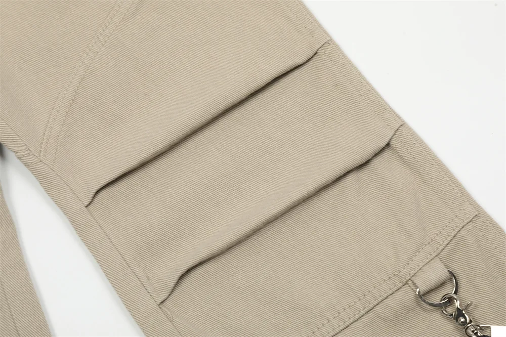 Men's Patchwork Casual Loose Wide-leg Pants. Experience ultimate comfort and relaxed style with these wide-leg pants, pe — photo 18