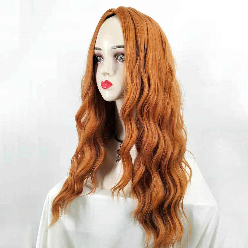 Peruca europeia e americana feminina com permanente facial de espuma dividida, ideal para visuais modernos e versáteis, fácil de modelar e usar diariamente — foto 3