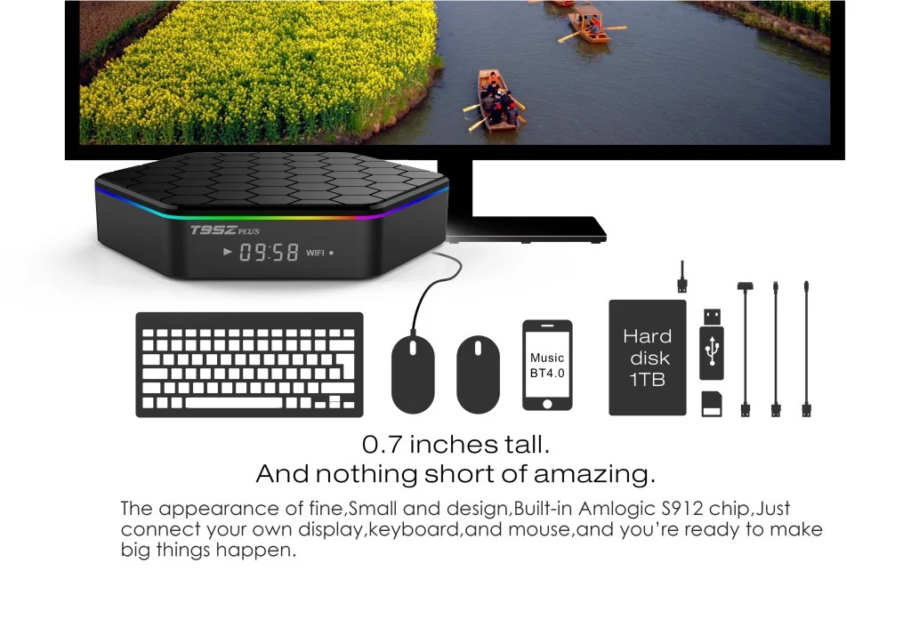 Title 3, Experience superior audio and video with this H...