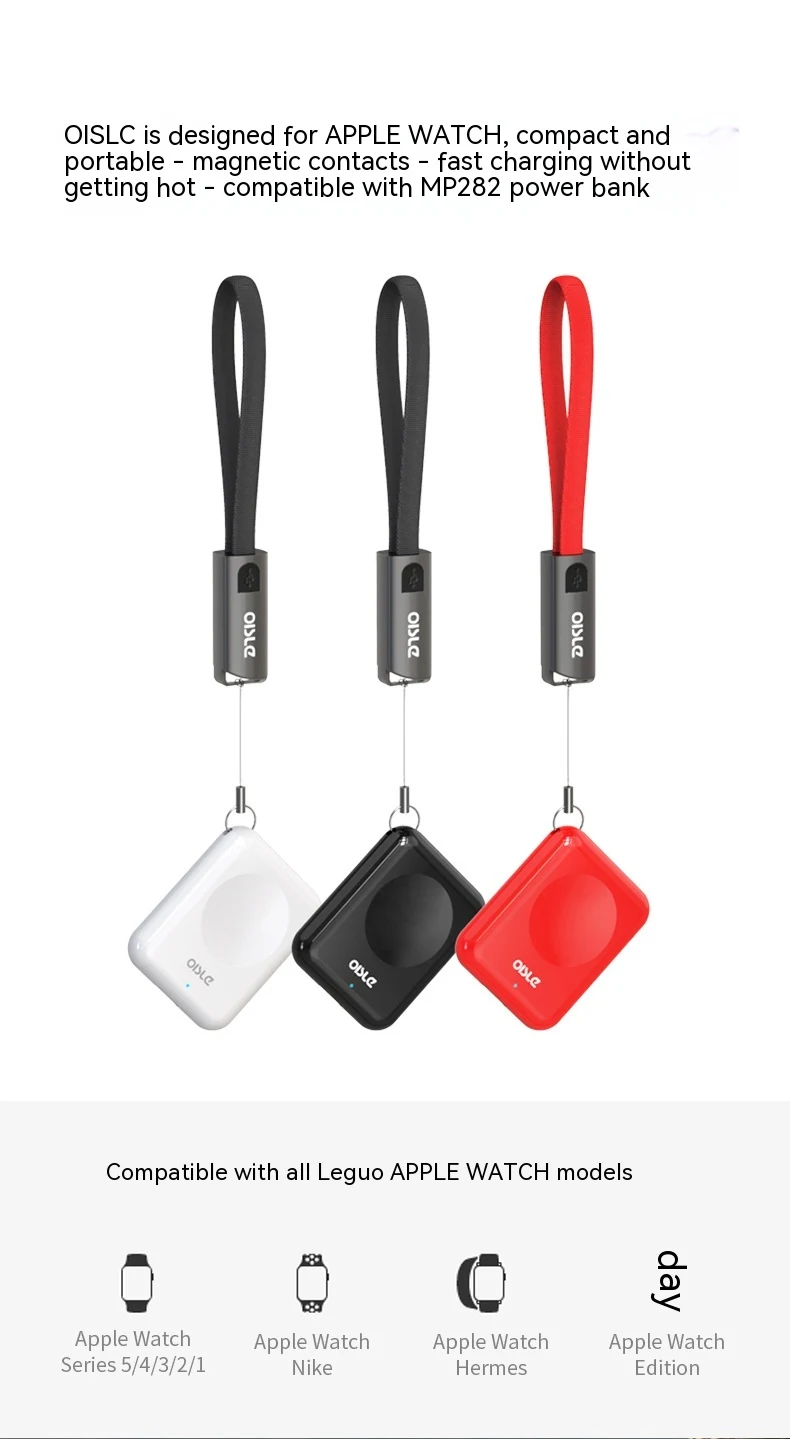 Title 2, Portable Magnetic Wireless Charger for iWatch 5...