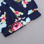 Macacão infantil com capuz e estampa para meninas. Roupa de casa confortável e charmosa, perfeita para brincar e relaxar com estilo. — foto 6