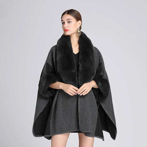 Title 6, Womens Plus Size Imitation Rex Rabbit Fur Coll...