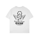 Original Angel Print T-shirt Express your unique style with this t-shirt. Original design, comfort, and quality for an — photo 4