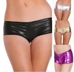 Kožne Gaćice Bez Bretela Zlatna Crna Crvena Kožne Pantalone Osetite moć ove kombinacije za samopouzdanje i zavodljivost, idealno za svaku priliku — foto 1
