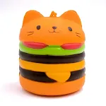 Yellow Hamburger Cat
