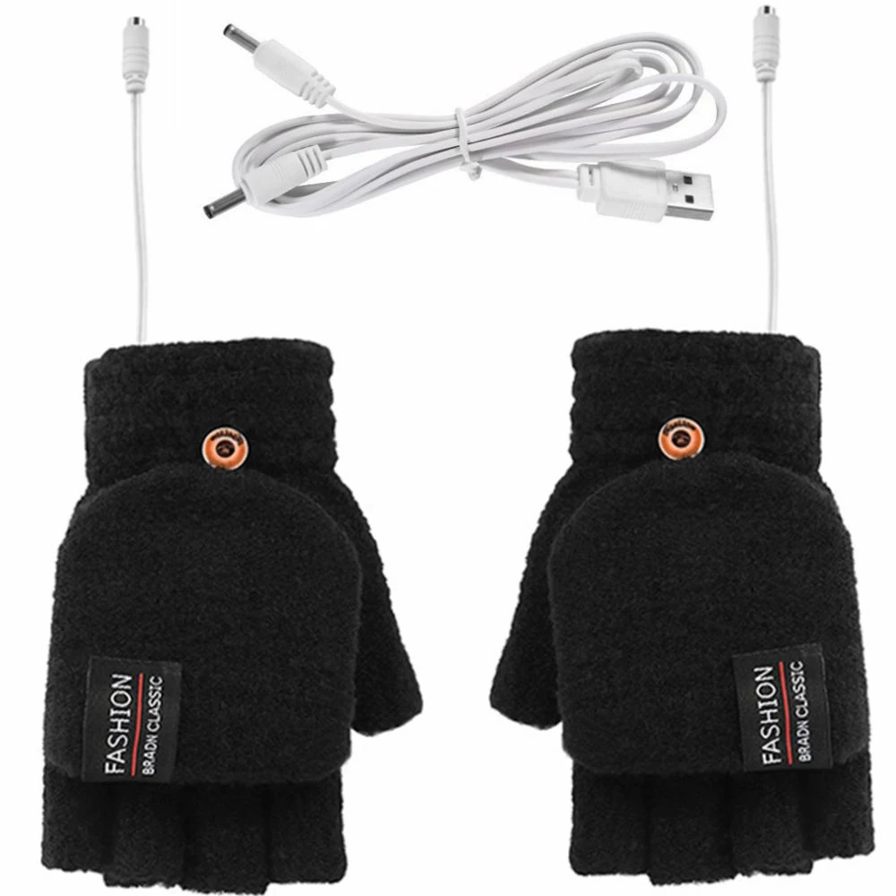 USB Double-sided Electrically Heated Gloves. Keep your hands warm on both sides. Perfect for winter, outdoor work, and c — photo 4