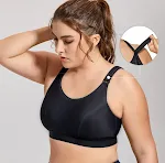 Reggiseno sportivo grande taglia donna, antiurto, per corsa, seno abbondante, sezione sottile, ideale per sport professionali, comfort elevato. — foto 3