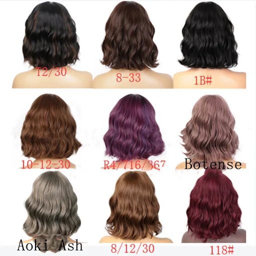 Title 4, European and American wigs for black ladies, sh...
