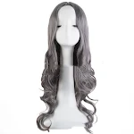 Modische Big Wave Kunstfaser Perücke. Natürliche Wellen, leicht zu stylen und zu frisieren. Für einen spektakulären Look. — foto 2