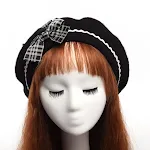 Black plaid