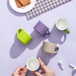 Internet Celebrity Style Ceramic Coffee Cup. Enjoy your coffee in style and capture those perfect Instagrammable moments — photo 6