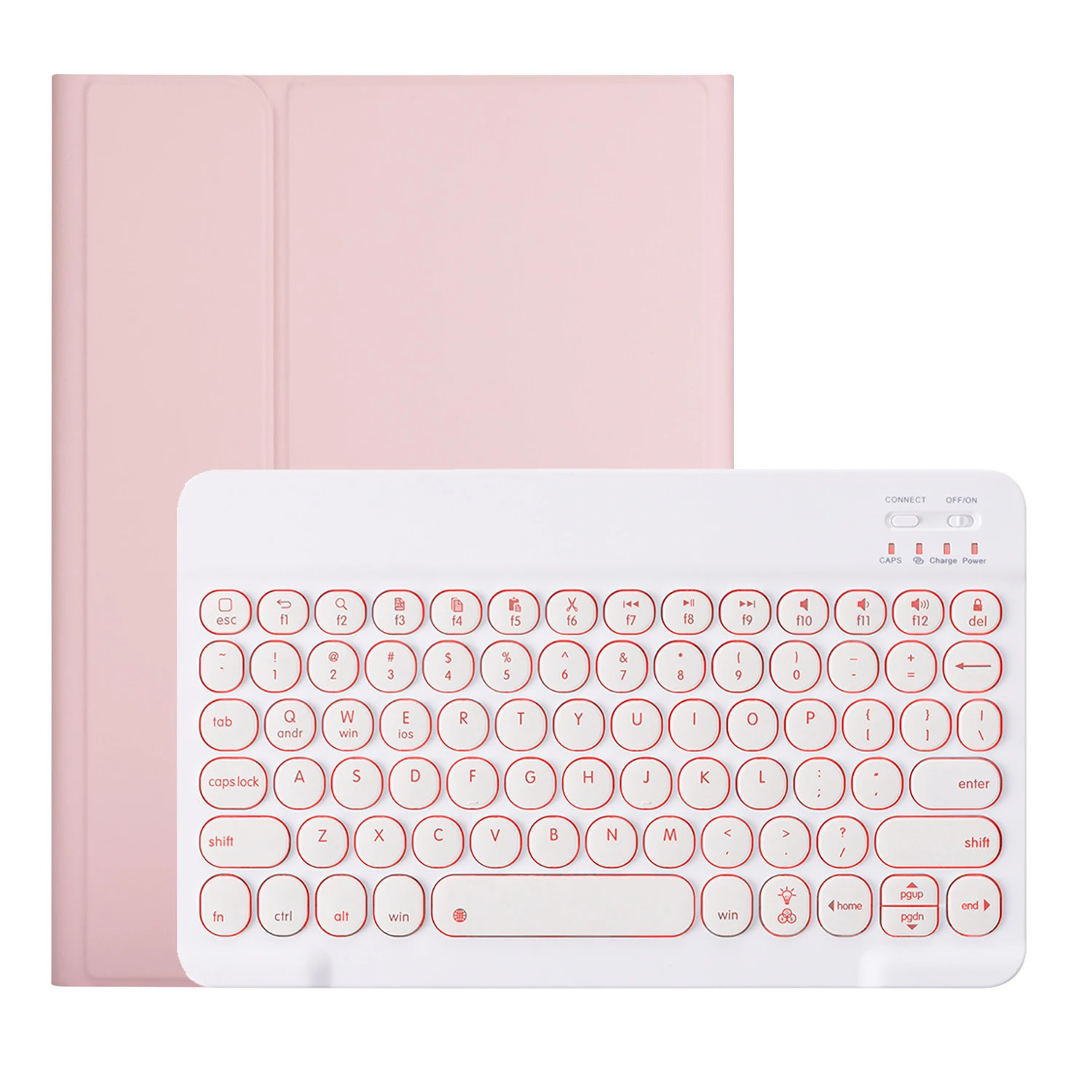 Title 7, Ronde Bluetooth-toetsenbord voor iPad 10.9 Pro ...