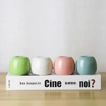 Home Mini Ceramic Vase Ornament Decoration — A small, elegant vase perfect for adding a touch of charm to any room in yo — photo 8