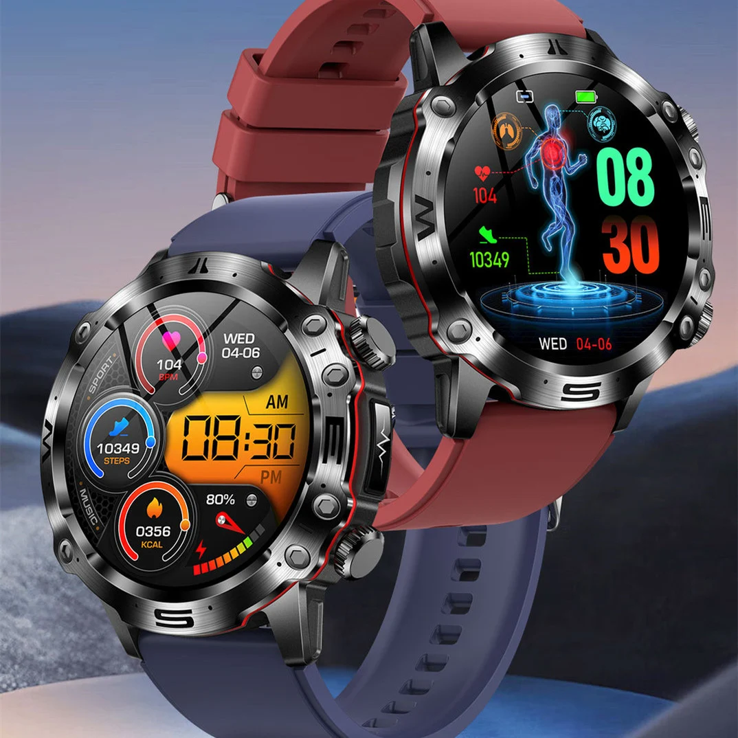 Relógio Esportivo para Outdoor HD ECG com Chamadas Bluetooth. Monitore sua saúde, atenda chamadas e pratique esportes com estilo. — foto 1