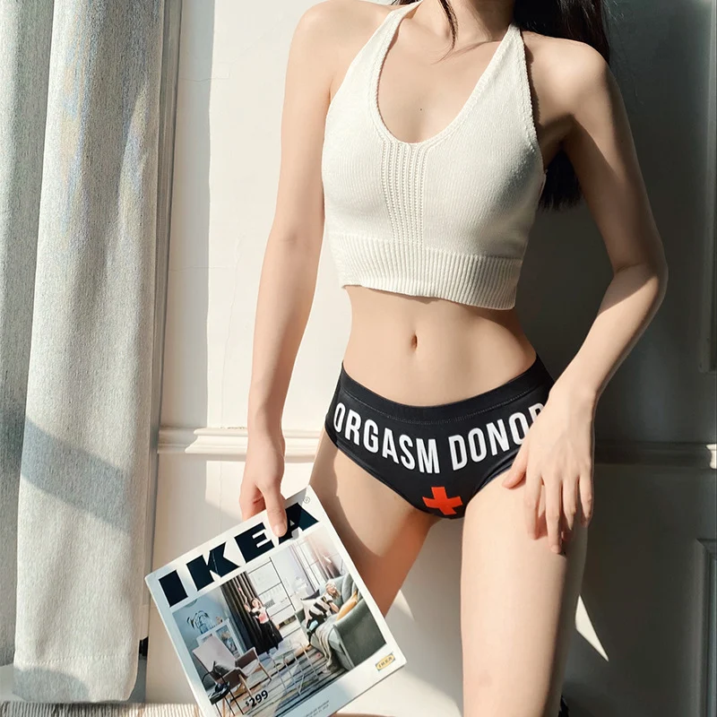 Title 1, Girls Large Size Underwear Peach Hip Briefs wi...