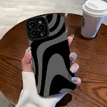 Vertical Dark Zebra Stripes