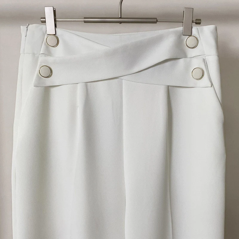 Title 2, OL Commuter High Waist Temperament Suit Pants f...