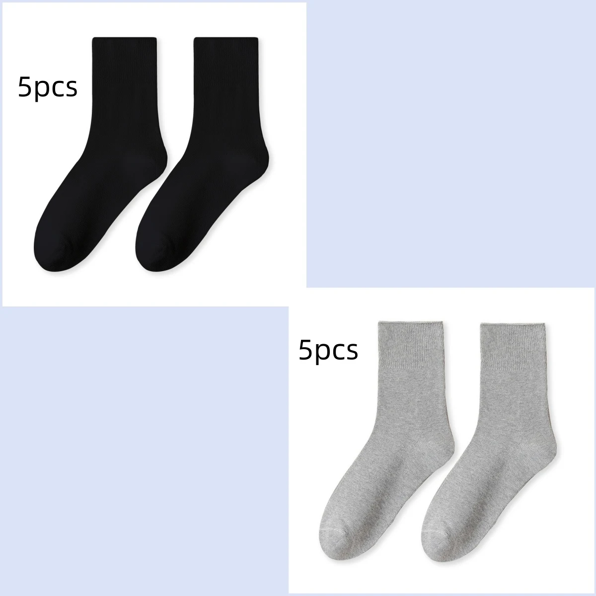 Men's and Women's Loose Large Size Cotton Plus Size Tube Socks, comfortable and breathable for everyday wear. — photo 6
