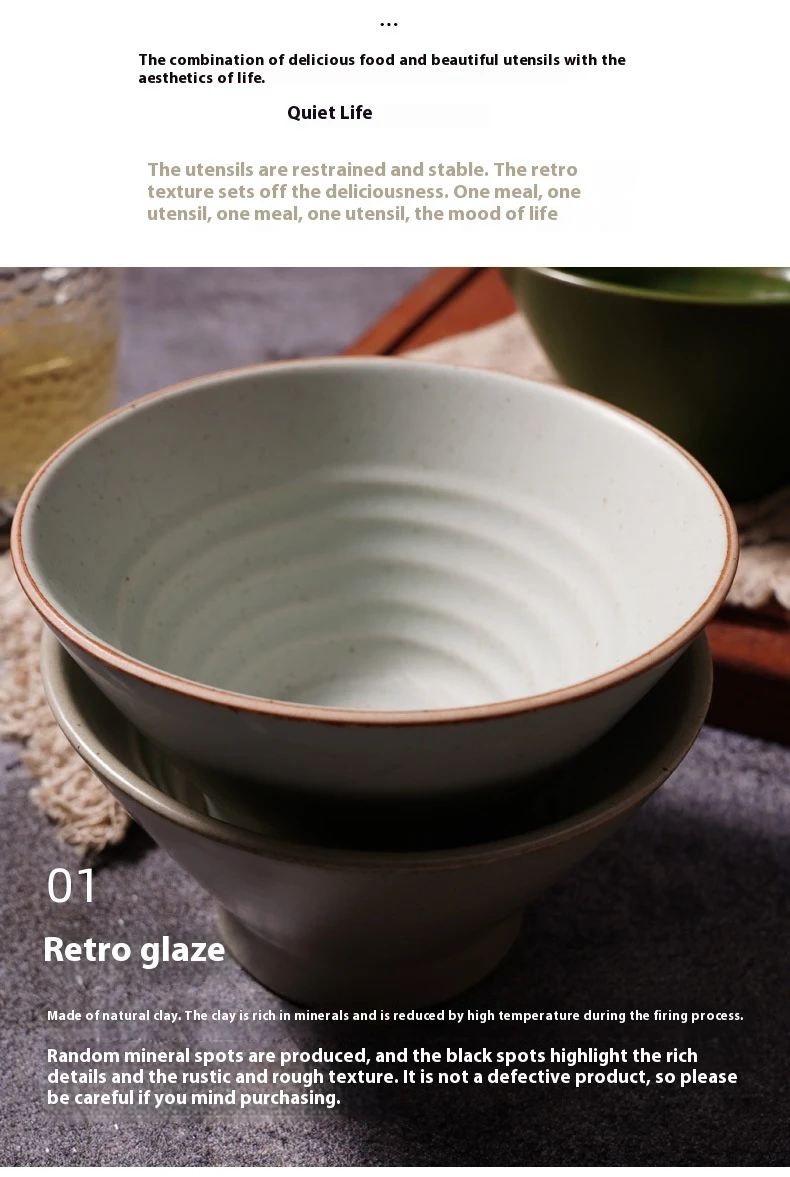 Title 10, Japanese Handmade 5-inch Small Bowl Creative In...