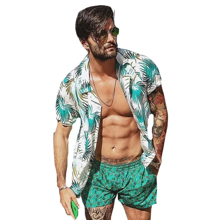 Camiseta manga curta Beach Maple Leaf para praia. Conforto e estilo para seus dias de sol. Ideal para curtir o verão com leveza e design. — foto 2