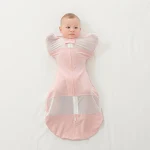 Saco de dormir para recém-nascidos Gro-bag, cobertor de bebê de algodão, envolve o bebê com segurança, promovendo sono tranquilo e confortável. — foto 21