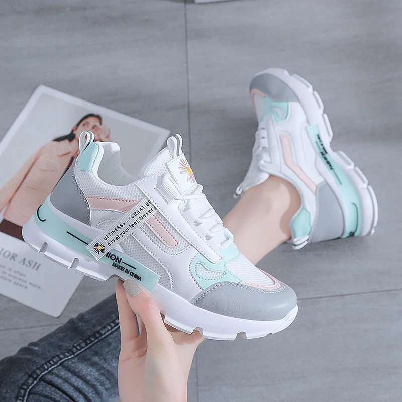 Sapatos Esportivos Estilo Coreano Daddy Shoes Femininos para Street Shooting e Uso Casual Confortável para Mulheres — foto 6