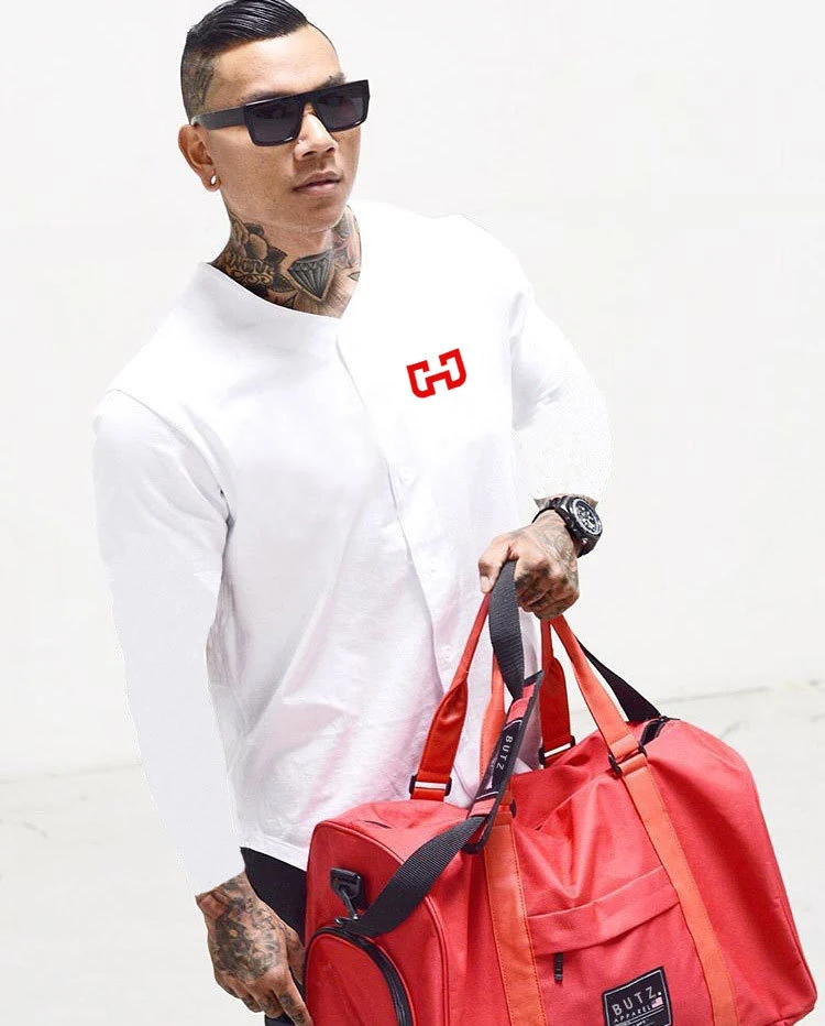 Camiseta Masculina Muscle Fitness Brother. Aumente seus músculos com estilo e conforto, ideal para treinos intensos e exibição da força. — foto 2